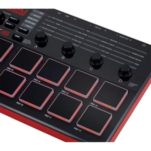 Akai MPX16 Настольный фразовый семпл-плеер и рекордер купить Akai MPX16 Настольный фразовый семпл-плеер и рекордер купить